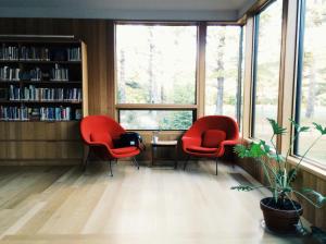 Easy chairs at the MacDowell Colony