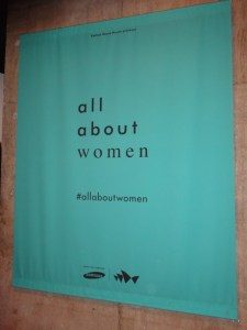 All About Women poster inside Sydney Opera House