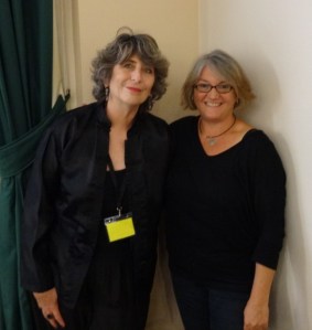 P. M. Newton and Wendy James at Newcastle Writers Festival 2015