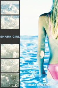 Writer Kelly Bingham Book Cover - Shark Girl