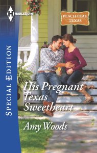 Book Cover - His Pregnant Texas Sweetheart by Amy Woods