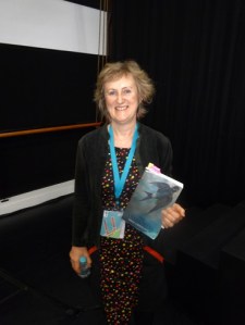 Robyn Cadwallader with The Anchoress at SWF 2015 Thurs