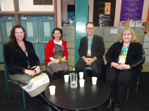 Kate Forsyth, Danielle Wood, Garth Nix, & Wanda Wiltshire at Sydney Writers' Festival 2015