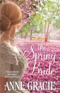 Writer Anne Gracie Book Cover - The Spring Bride (Australian version)
