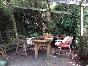 Tracy's outside office