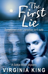 Writer Virginia King Book Cover - The First Lie