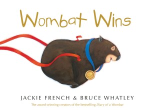 Writer Jackie French Book Cover - Wombat Wins