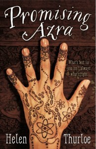 Writer Helen Thurloe Book Cover - Promising Azra
