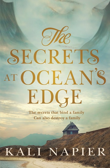 Writer Kali Napier Book Cover - The Secrets at Ocean's Edge
