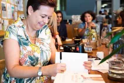 Joanne Pasquale signing A Positive Result